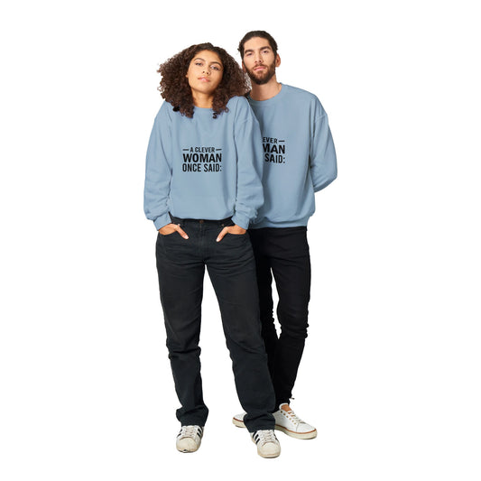 Klassisches Unisex-Sweatshirt mit Rundhalsausschnitt -Women