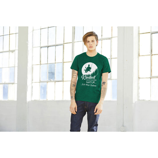Premium Unisex T-Shirt mit Rundhalsausschnitt Natur