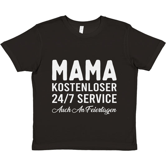 Premium Kinder-T-Shirt mit Rundhalsausschnitt - Mama 24/7